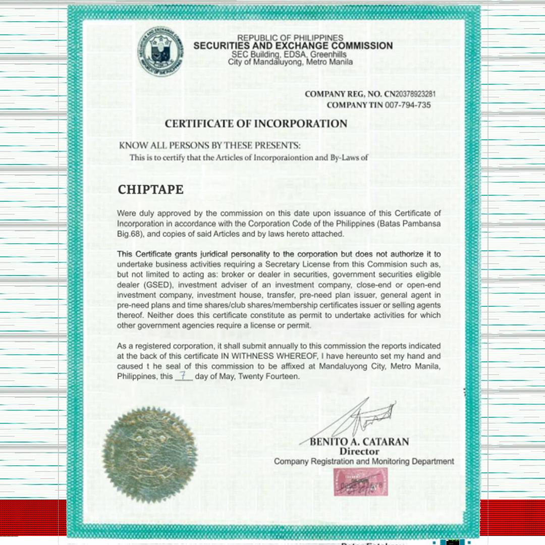 Certificate Placeholder